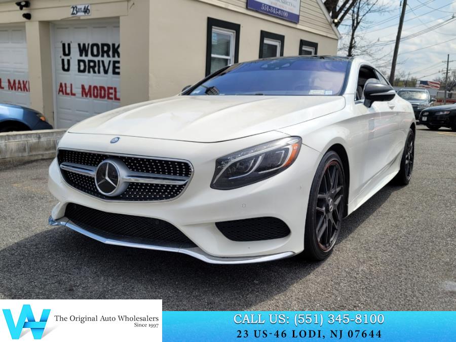2015 Mercedes-Benz S-Class 2dr Cpe S 550 4MATIC, available for sale in Lodi, New Jersey | AW Auto & Truck Wholesalers, Inc. Lodi, New Jersey 2015 Mercedes-Benz S-Class 2dr Cpe S 550 4MATIC, available for sale in Lodi, New Jersey | AW Auto & Truck Wholesalers, Inc. Lodi, New Jersey
