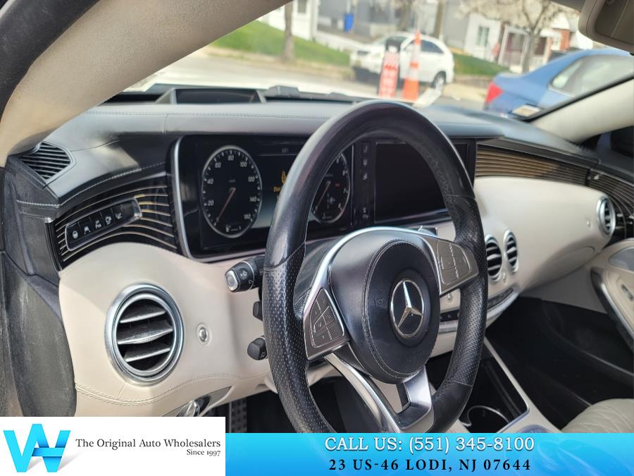 2015 Mercedes-Benz S-Class 2dr Cpe S 550 4MATIC, available for sale in Lodi, New Jersey | AW Auto & Truck Wholesalers, Inc. Lodi, New Jersey 2015 Mercedes-Benz S-Class 2dr Cpe S 550 4MATIC, available for sale in Lodi, New Jersey | AW Auto & Truck Wholesalers, Inc. Lodi, New Jersey