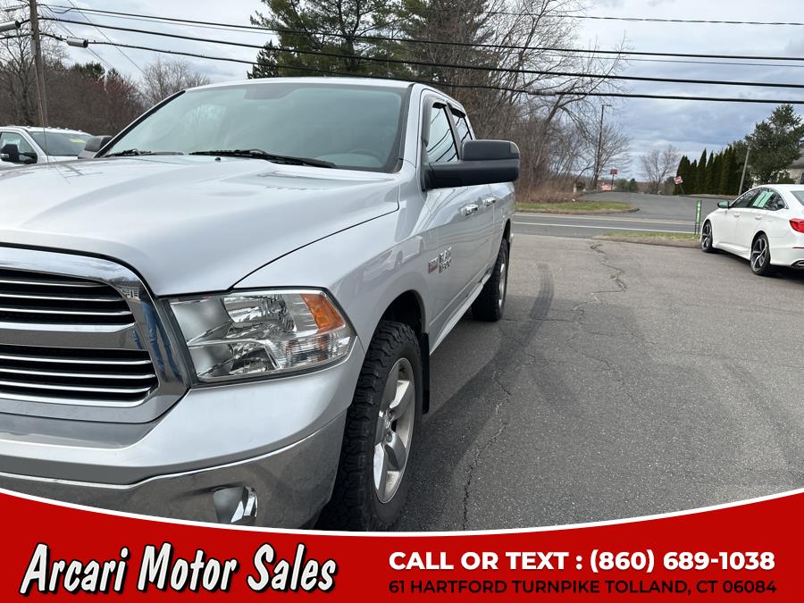 2015 Ram 1500 4WD Quad Cab 140.5" Big Horn, available for sale in Tolland, Connecticut | Arcari Motor Sales. Tolland, Connecticut 2015 Ram 1500 4WD Quad Cab 140.5" Big Horn, available for sale in Tolland, Connecticut | Arcari Motor Sales. Tolland, Connecticut