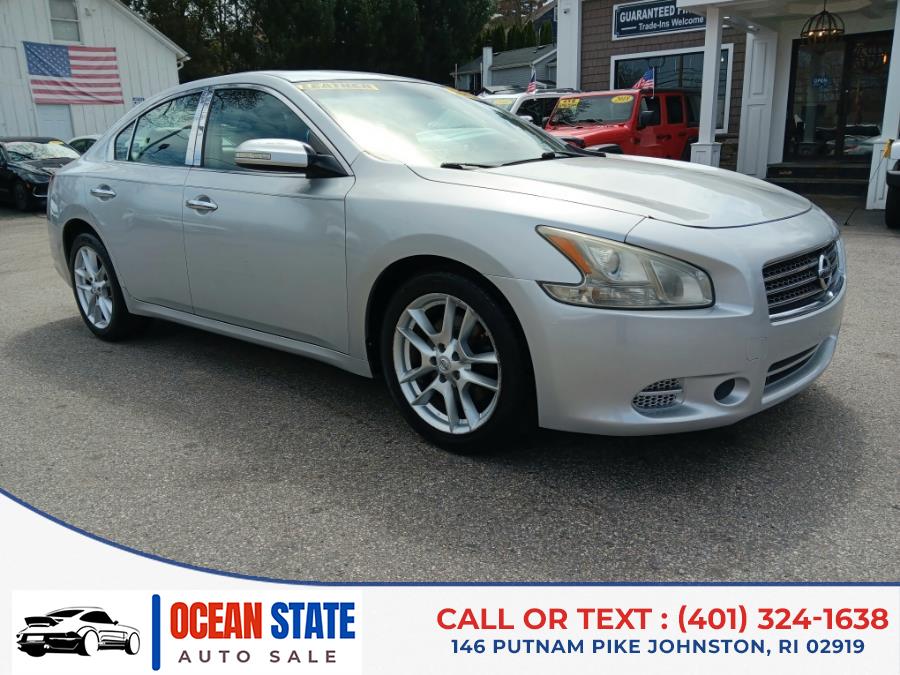2011 Nissan Maxima 4dr Sdn V6 CVT 3.5 SV w/Premium Pkg, available for sale in Johnston, Rhode Island | Ocean State Auto Sales. Johnston, Rhode Island 2011 Nissan Maxima 4dr Sdn V6 CVT 3.5 SV w/Premium Pkg, available for sale in Johnston, Rhode Island | Ocean State Auto Sales. Johnston, Rhode Island