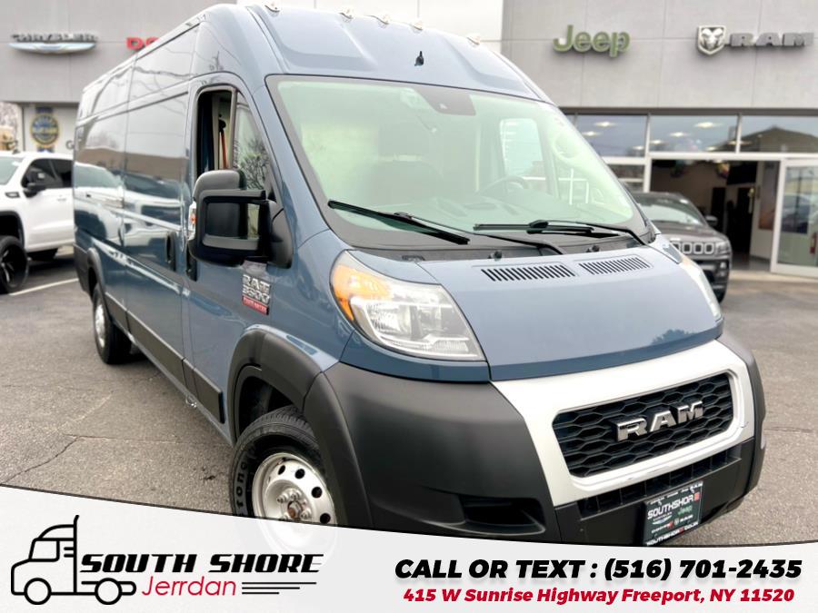 2021 Ram ProMaster Cargo Van 3500 High Roof 159" WB EXT, available for sale in Freeport, New York | South Shore Jerrdan. Freeport, New York 2021 Ram ProMaster Cargo Van 3500 High Roof 159" WB EXT, available for sale in Freeport, New York | South Shore Jerrdan. Freeport, New York