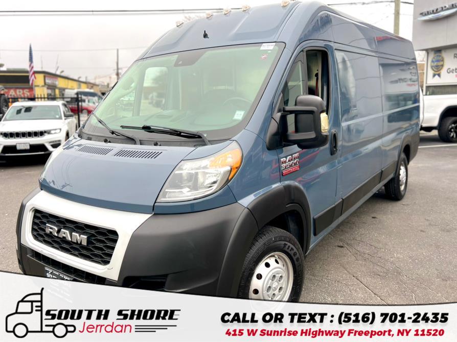 2021 Ram ProMaster Cargo Van 3500 High Roof 159" WB EXT, available for sale in Freeport, New York | South Shore Jerrdan. Freeport, New York 2021 Ram ProMaster Cargo Van 3500 High Roof 159" WB EXT, available for sale in Freeport, New York | South Shore Jerrdan. Freeport, New York