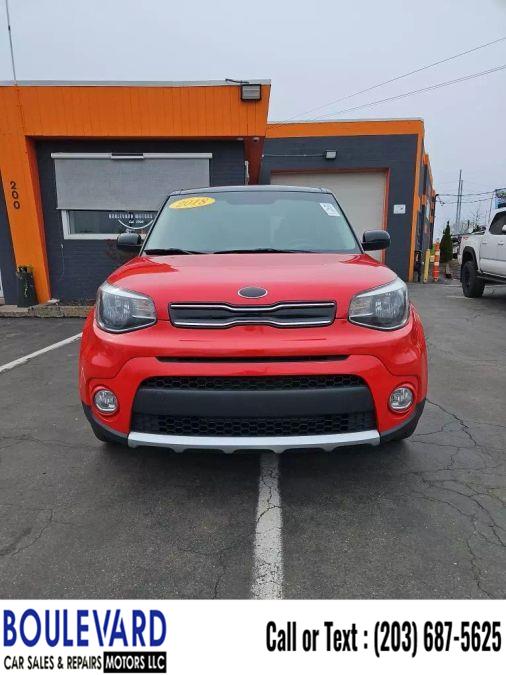 2018 Kia Soul + Wagon 4D, available for sale in New Haven, Connecticut | Boulevard Motors LLC. New Haven, Connecticut 2018 Kia Soul + Wagon 4D, available for sale in New Haven, Connecticut | Boulevard Motors LLC. New Haven, Connecticut