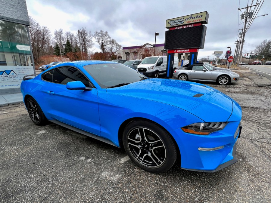 2022 Ford Mustang EcoBoost Fastback, available for sale in Manchester, New Hampshire | Second Street Auto Sales Inc. Manchester, New Hampshire 2022 Ford Mustang EcoBoost Fastback, available for sale in Manchester, New Hampshire | Second Street Auto Sales Inc. Manchester, New Hampshire