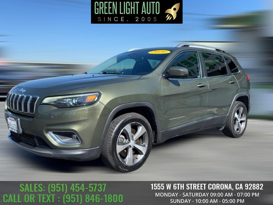 2020 Jeep Cherokee Limited FWD, available for sale in Corona, California | Green Light Auto. Corona, California 2020 Jeep Cherokee Limited FWD, available for sale in Corona, California | Green Light Auto. Corona, California