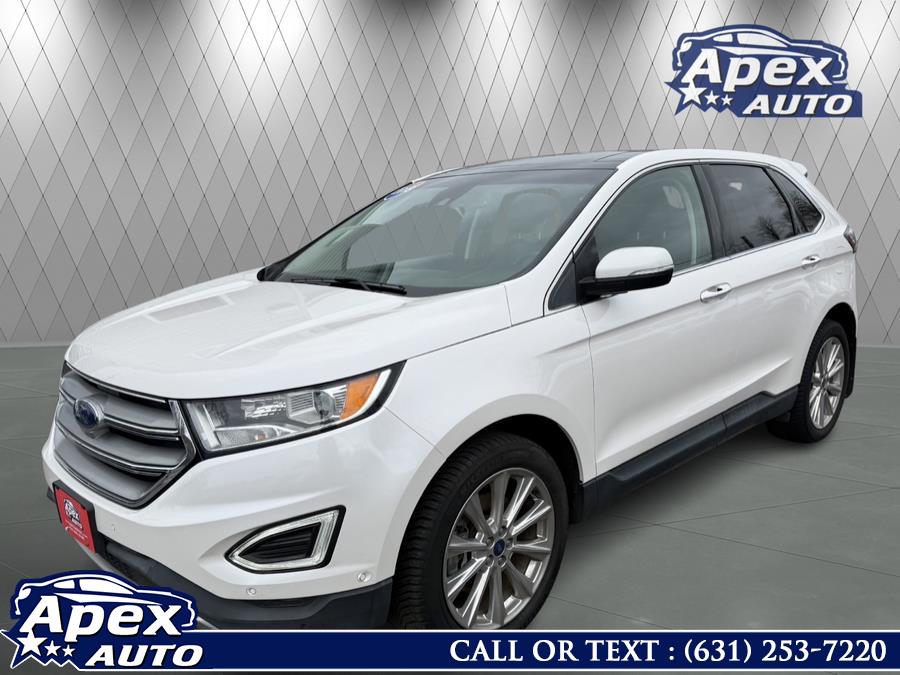 2018 Ford Edge Titanium AWD, available for sale in Selden, New York | Apex Auto. Selden, New York 2018 Ford Edge Titanium AWD, available for sale in Selden, New York | Apex Auto. Selden, New York