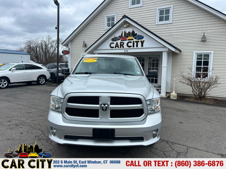 2018 Ram 1500 Express 4x4 Quad Cab 6''4" Box, available for sale in East Windsor, Connecticut | Car City LLC. East Windsor, Connecticut 2018 Ram 1500 Express 4x4 Quad Cab 6''4" Box, available for sale in East Windsor, Connecticut | Car City LLC. East Windsor, Connecticut