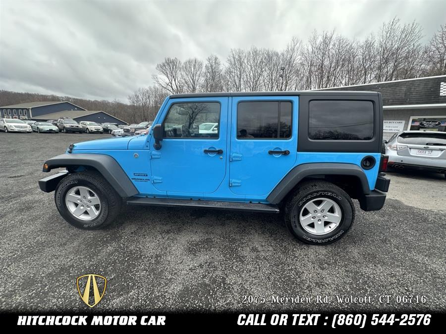 2017 Jeep Wrangler Unlimited Sport, available for sale in Wolcott, Connecticut | Hitchcock Motor Car. Wolcott, Connecticut 2017 Jeep Wrangler Unlimited Sport, available for sale in Wolcott, Connecticut | Hitchcock Motor Car. Wolcott, Connecticut