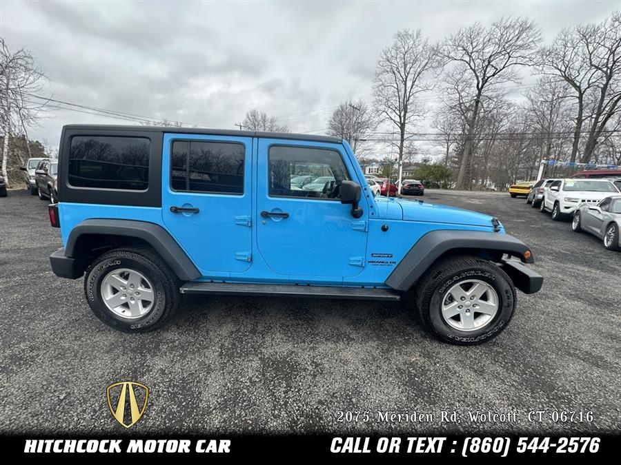 2017 Jeep Wrangler Unlimited Sport, available for sale in Wolcott, Connecticut | Hitchcock Motor Car. Wolcott, Connecticut 2017 Jeep Wrangler Unlimited Sport, available for sale in Wolcott, Connecticut | Hitchcock Motor Car. Wolcott, Connecticut