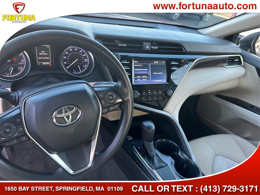 2018 Toyota Camry LE, available for sale in Springfield, Massachusetts | Fortuna Auto Sales Inc.. Springfield, Massachusetts 2018 Toyota Camry LE, available for sale in Springfield, Massachusetts | Fortuna Auto Sales Inc.. Springfield, Massachusetts