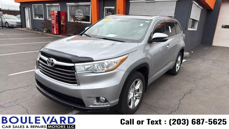 2016 Toyota Highlander Limited Sport Utility 4D, available for sale in New Haven, Connecticut | Boulevard Motors LLC. New Haven, Connecticut 2016 Toyota Highlander Limited Sport Utility 4D, available for sale in New Haven, Connecticut | Boulevard Motors LLC. New Haven, Connecticut
