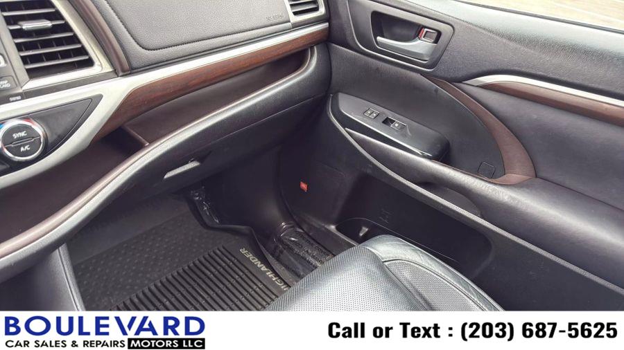2016 Toyota Highlander Limited Sport Utility 4D, available for sale in New Haven, Connecticut | Boulevard Motors LLC. New Haven, Connecticut 2016 Toyota Highlander Limited Sport Utility 4D, available for sale in New Haven, Connecticut | Boulevard Motors LLC. New Haven, Connecticut
