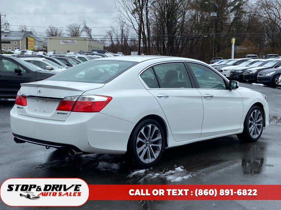 2013 Honda Accord Sdn 4dr I4 CVT Sport, available for sale in East Windsor, Connecticut | Stop & Drive Auto Sales. East Windsor, Connecticut 2013 Honda Accord Sdn 4dr I4 CVT Sport, available for sale in East Windsor, Connecticut | Stop & Drive Auto Sales. East Windsor, Connecticut