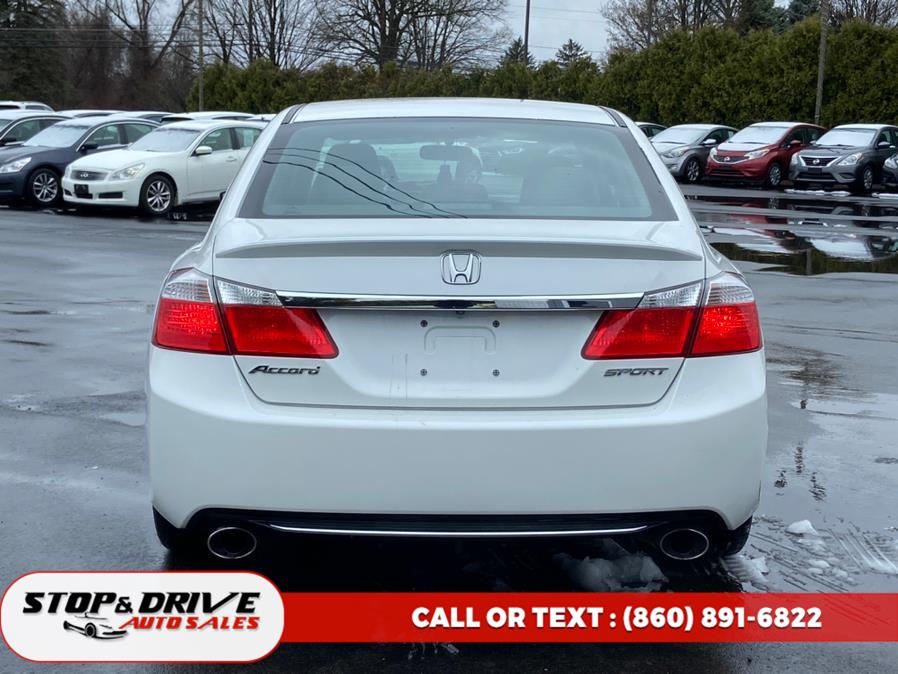 2013 Honda Accord Sdn 4dr I4 CVT Sport, available for sale in East Windsor, Connecticut | Stop & Drive Auto Sales. East Windsor, Connecticut 2013 Honda Accord Sdn 4dr I4 CVT Sport, available for sale in East Windsor, Connecticut | Stop & Drive Auto Sales. East Windsor, Connecticut