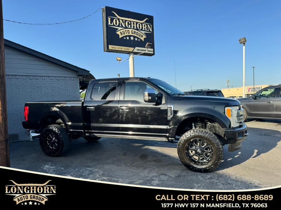 2017 Ford Super Duty F-250 SRW Platinum 4WD Crew Cab 8'' Box, available for sale in Mansfield, Texas | Longhorn Auto Group. Mansfield, Texas 2017 Ford Super Duty F-250 SRW Platinum 4WD Crew Cab 8'' Box, available for sale in Mansfield, Texas | Longhorn Auto Group. Mansfield, Texas