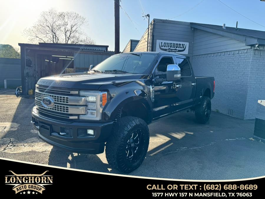 2017 Ford Super Duty F-250 SRW Platinum 4WD Crew Cab 8'' Box, available for sale in Mansfield, Texas | Longhorn Auto Group. Mansfield, Texas 2017 Ford Super Duty F-250 SRW Platinum 4WD Crew Cab 8'' Box, available for sale in Mansfield, Texas | Longhorn Auto Group. Mansfield, Texas
