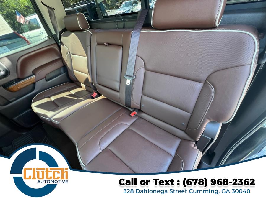 2016 Chevrolet Silverado 1500 2WD Crew Cab 153.0" High Country, available for sale in Cumming, Georgia | Clutch Automotive. Cumming, Georgia 2016 Chevrolet Silverado 1500 2WD Crew Cab 153.0" High Country, available for sale in Cumming, Georgia | Clutch Automotive. Cumming, Georgia