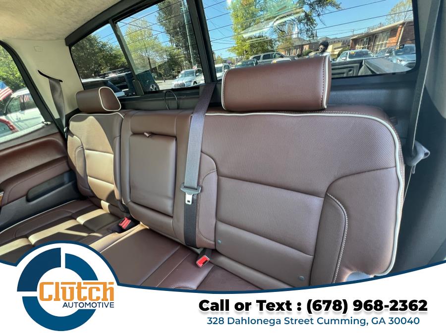 2016 Chevrolet Silverado 1500 2WD Crew Cab 153.0" High Country, available for sale in Cumming, Georgia | Clutch Automotive. Cumming, Georgia 2016 Chevrolet Silverado 1500 2WD Crew Cab 153.0" High Country, available for sale in Cumming, Georgia | Clutch Automotive. Cumming, Georgia