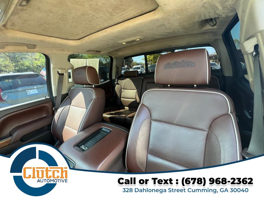 2016 Chevrolet Silverado 1500 2WD Crew Cab 153.0" High Country, available for sale in Cumming, Georgia | Clutch Automotive. Cumming, Georgia 2016 Chevrolet Silverado 1500 2WD Crew Cab 153.0" High Country, available for sale in Cumming, Georgia | Clutch Automotive. Cumming, Georgia