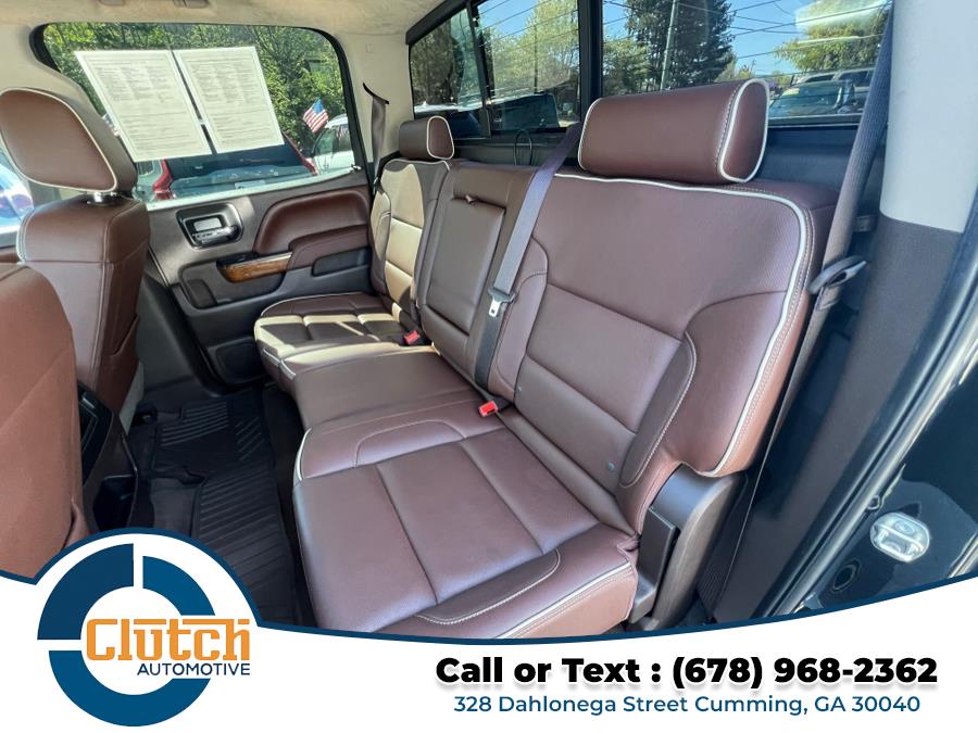 2016 Chevrolet Silverado 1500 2WD Crew Cab 153.0" High Country, available for sale in Cumming, Georgia | Clutch Automotive. Cumming, Georgia 2016 Chevrolet Silverado 1500 2WD Crew Cab 153.0" High Country, available for sale in Cumming, Georgia | Clutch Automotive. Cumming, Georgia