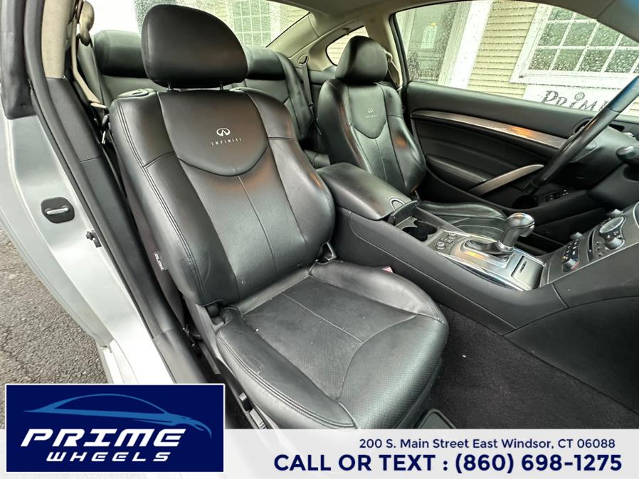 2012 Infiniti G37 Coupe 2dr x AWD, available for sale in East Windsor, Connecticut | Prime Wheels. East Windsor, Connecticut 2012 Infiniti G37 Coupe 2dr x AWD, available for sale in East Windsor, Connecticut | Prime Wheels. East Windsor, Connecticut