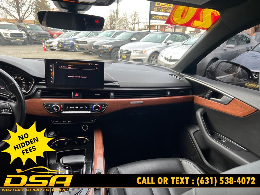 2020 Audi A5 Sportback Premium 2.0 TFSI quattro, available for sale in Commack, New York | DSA Motor Sports Corp. Commack, New York 2020 Audi A5 Sportback Premium 2.0 TFSI quattro, available for sale in Commack, New York | DSA Motor Sports Corp. Commack, New York