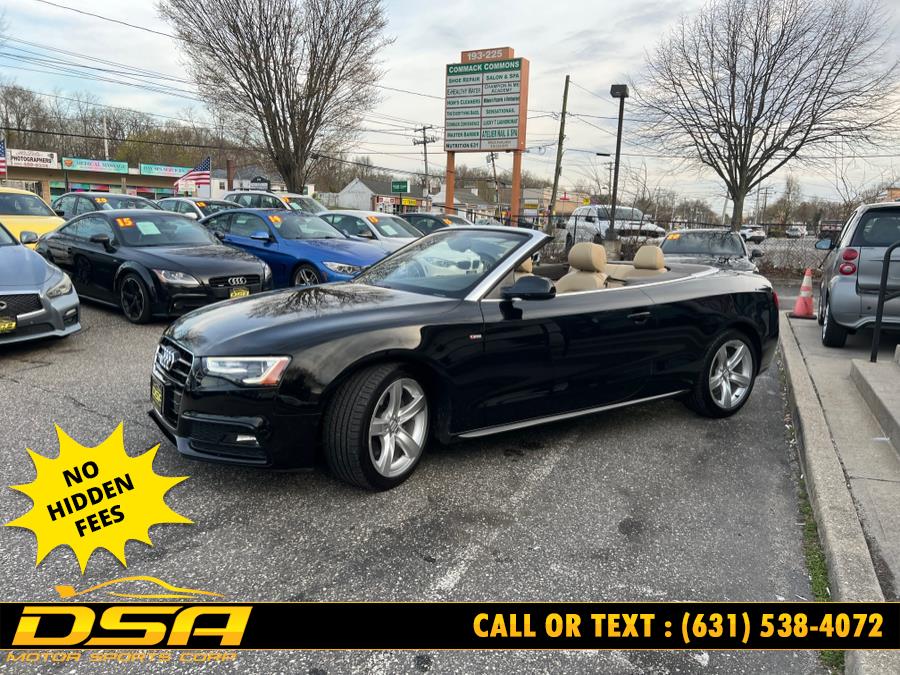2016 Audi A5 2dr Cabriolet Auto Premium Plus, available for sale in Commack, New York | DSA Motor Sports Corp. Commack, New York 2016 Audi A5 2dr Cabriolet Auto Premium Plus, available for sale in Commack, New York | DSA Motor Sports Corp. Commack, New York
