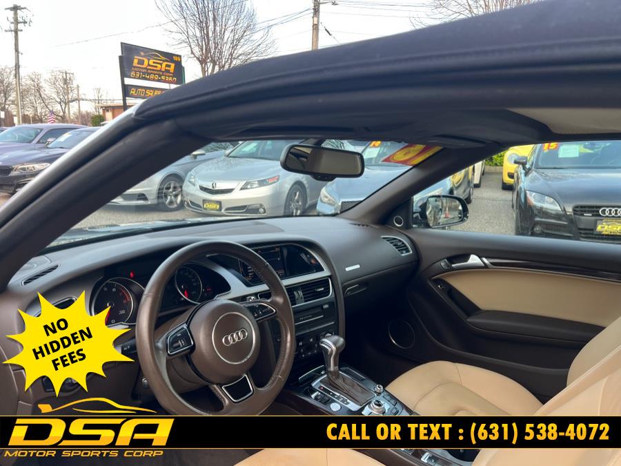 2016 Audi A5 2dr Cabriolet Auto Premium Plus, available for sale in Commack, New York | DSA Motor Sports Corp. Commack, New York 2016 Audi A5 2dr Cabriolet Auto Premium Plus, available for sale in Commack, New York | DSA Motor Sports Corp. Commack, New York