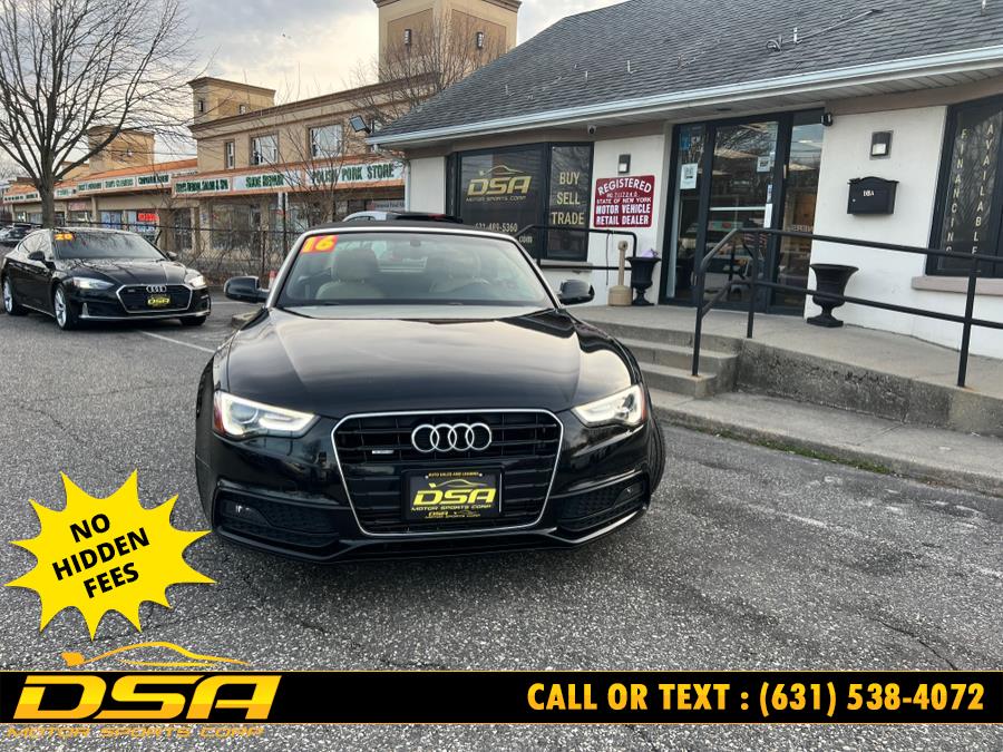 2016 Audi A5 2dr Cabriolet Auto Premium Plus, available for sale in Commack, New York | DSA Motor Sports Corp. Commack, New York 2016 Audi A5 2dr Cabriolet Auto Premium Plus, available for sale in Commack, New York | DSA Motor Sports Corp. Commack, New York