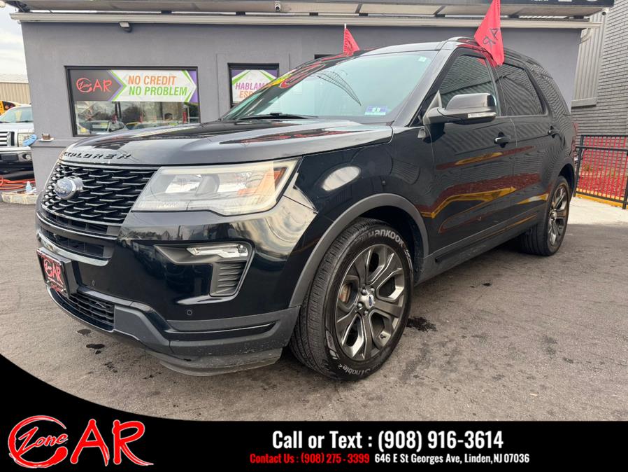 2018 Ford Explorer Sport 4WD, available for sale in Linden, New Jersey | Car Zone. Linden, New Jersey 2018 Ford Explorer Sport 4WD, available for sale in Linden, New Jersey | Car Zone. Linden, New Jersey