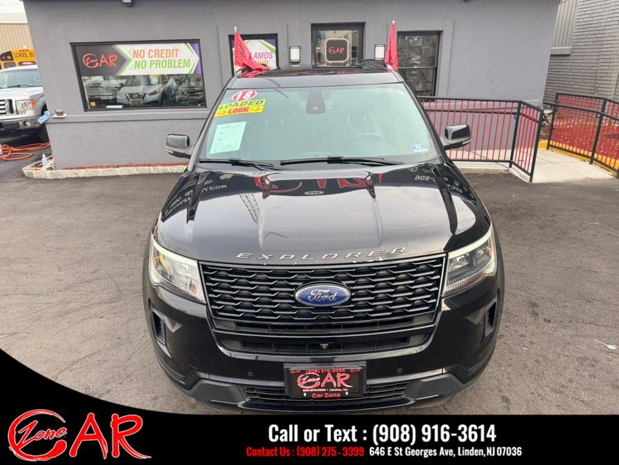 2018 Ford Explorer Sport 4WD, available for sale in Linden, New Jersey | Car Zone. Linden, New Jersey 2018 Ford Explorer Sport 4WD, available for sale in Linden, New Jersey | Car Zone. Linden, New Jersey