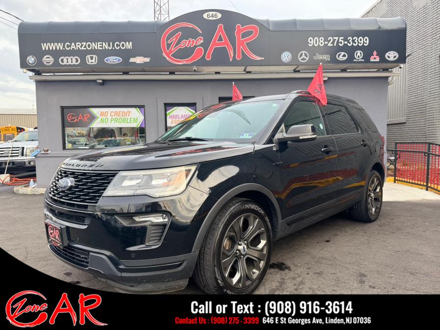 Used 2018 Ford Explorer in Linden, New Jersey | Car Zone. Linden, New Jersey