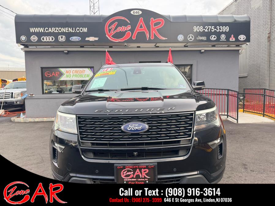 2018 Ford Explorer Sport 4WD, available for sale in Linden, New Jersey | Car Zone. Linden, New Jersey 2018 Ford Explorer Sport 4WD, available for sale in Linden, New Jersey | Car Zone. Linden, New Jersey