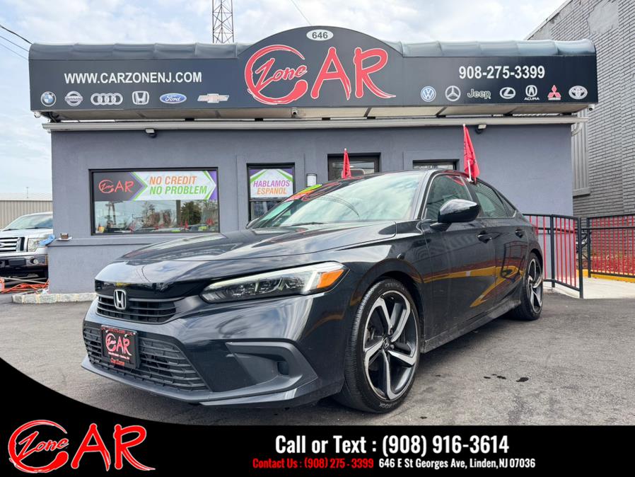2022 Honda Civic Sedan Sport CVT, available for sale in Linden, New Jersey | Car Zone. Linden, New Jersey 2022 Honda Civic Sedan Sport CVT, available for sale in Linden, New Jersey | Car Zone. Linden, New Jersey