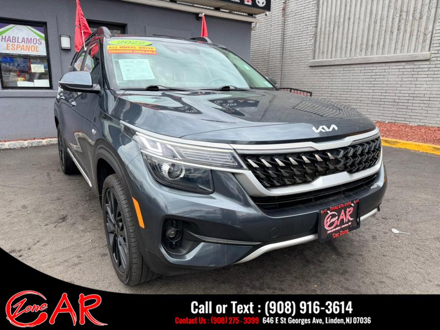 2022 Kia Seltos Nightfall DCT AWD, available for sale in Linden, New Jersey | Car Zone. Linden, New Jersey 2022 Kia Seltos Nightfall DCT AWD, available for sale in Linden, New Jersey | Car Zone. Linden, New Jersey
