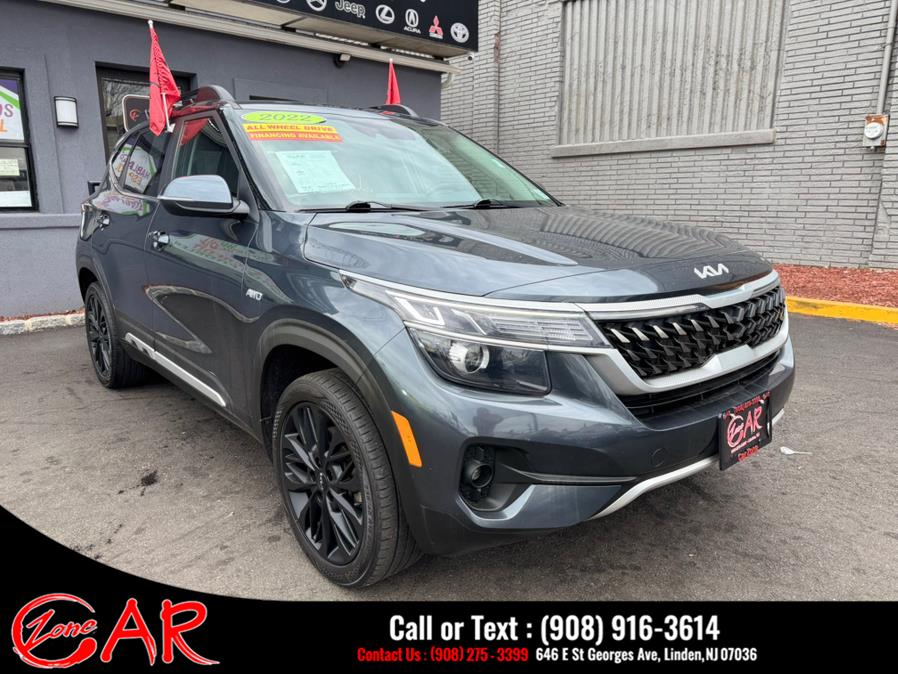 2022 Kia Seltos Nightfall DCT AWD, available for sale in Linden, New Jersey | Car Zone. Linden, New Jersey 2022 Kia Seltos Nightfall DCT AWD, available for sale in Linden, New Jersey | Car Zone. Linden, New Jersey