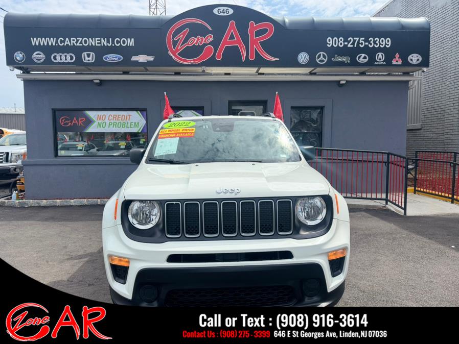 2022 Jeep Renegade Sport 4x4, available for sale in Linden, New Jersey | Car Zone. Linden, New Jersey 2022 Jeep Renegade Sport 4x4, available for sale in Linden, New Jersey | Car Zone. Linden, New Jersey