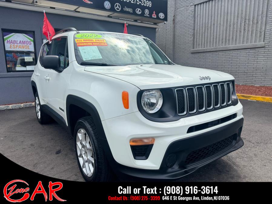 2022 Jeep Renegade Sport 4x4, available for sale in Linden, New Jersey | Car Zone. Linden, New Jersey 2022 Jeep Renegade Sport 4x4, available for sale in Linden, New Jersey | Car Zone. Linden, New Jersey