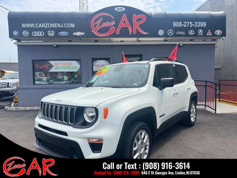 Used 2022 Jeep Renegade in Linden, New Jersey | Car Zone. Linden, New Jersey