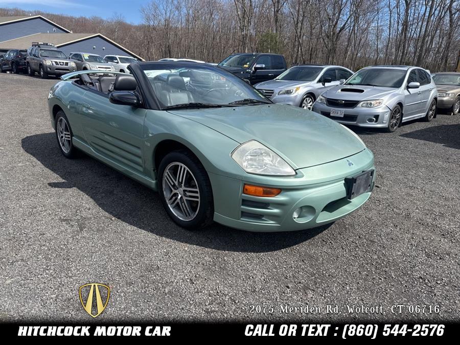 2003 Mitsubishi Eclipse GTS, available for sale in Wolcott, Connecticut | Hitchcock Motor Car. Wolcott, Connecticut 2003 Mitsubishi Eclipse GTS, available for sale in Wolcott, Connecticut | Hitchcock Motor Car. Wolcott, Connecticut