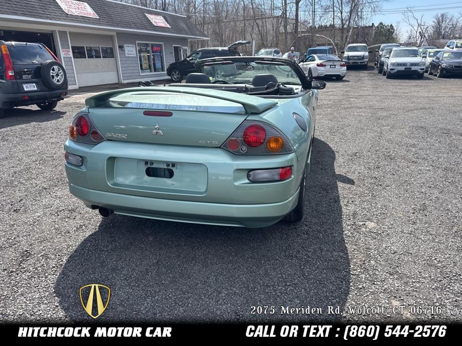 2003 Mitsubishi Eclipse GTS, available for sale in Wolcott, Connecticut | Hitchcock Motor Car. Wolcott, Connecticut 2003 Mitsubishi Eclipse GTS, available for sale in Wolcott, Connecticut | Hitchcock Motor Car. Wolcott, Connecticut