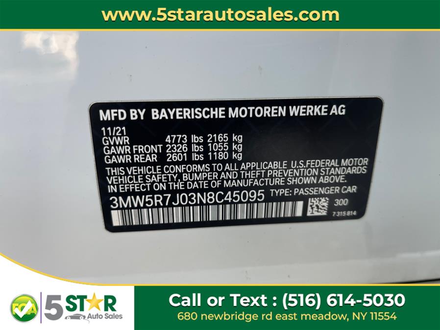 2022 BMW 3 Series 330i xDrive Sedan North America, available for sale in East Meadow, New York | 5 Star Auto Sales Inc. East Meadow, New York 2022 BMW 3 Series 330i xDrive Sedan North America, available for sale in East Meadow, New York | 5 Star Auto Sales Inc. East Meadow, New York