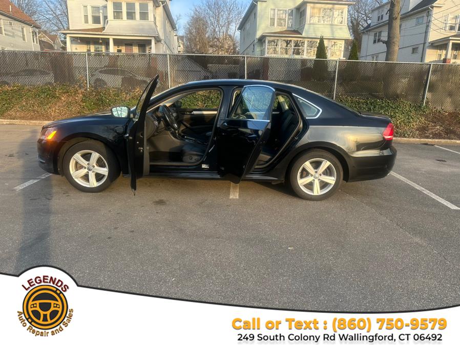 2013 Volkswagen Passat 4dr Sdn 2.0L DSG TDI SE w/Sunroof, available for sale in Wallingford, Connecticut | Legends Auto. Wallingford, Connecticut 2013 Volkswagen Passat 4dr Sdn 2.0L DSG TDI SE w/Sunroof, available for sale in Wallingford, Connecticut | Legends Auto. Wallingford, Connecticut
