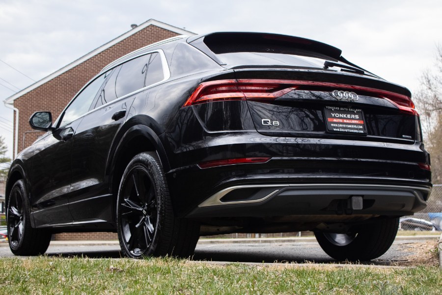 2019 Audi Q8 Premium Plus 55 TFSI quattro, available for sale in Flushing, New York | Silverline Auto Group. Flushing, New York 2019 Audi Q8 Premium Plus 55 TFSI quattro, available for sale in Flushing, New York | Silverline Auto Group. Flushing, New York