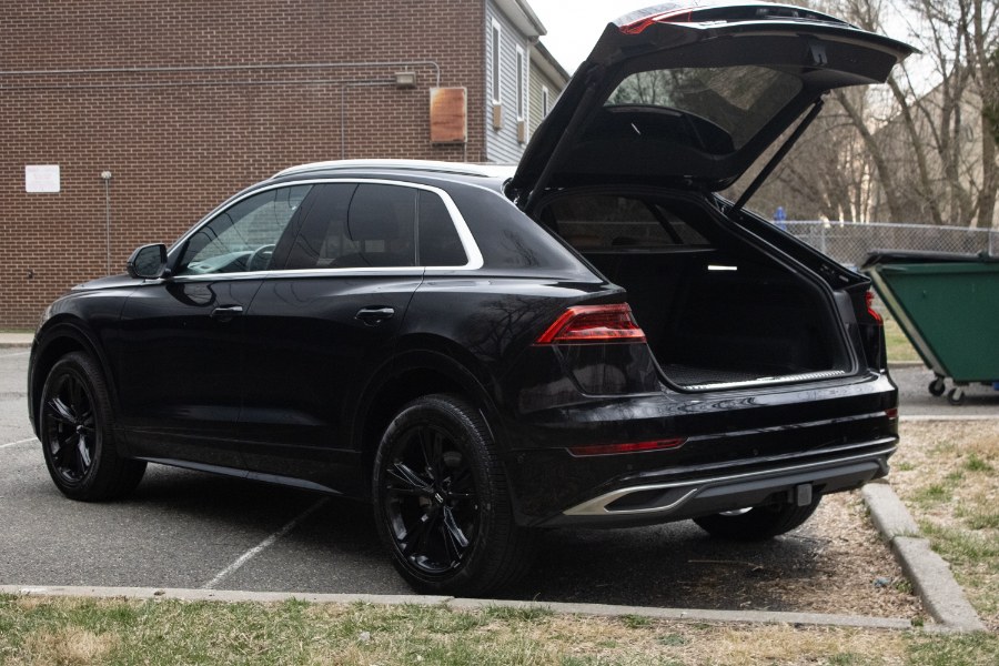 2019 Audi Q8 Premium Plus 55 TFSI quattro, available for sale in Flushing, New York | Silverline Auto Group. Flushing, New York 2019 Audi Q8 Premium Plus 55 TFSI quattro, available for sale in Flushing, New York | Silverline Auto Group. Flushing, New York