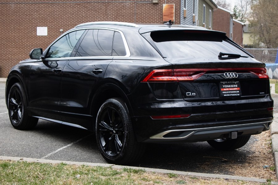 2019 Audi Q8 Premium Plus 55 TFSI quattro, available for sale in Flushing, New York | Silverline Auto Group. Flushing, New York 2019 Audi Q8 Premium Plus 55 TFSI quattro, available for sale in Flushing, New York | Silverline Auto Group. Flushing, New York