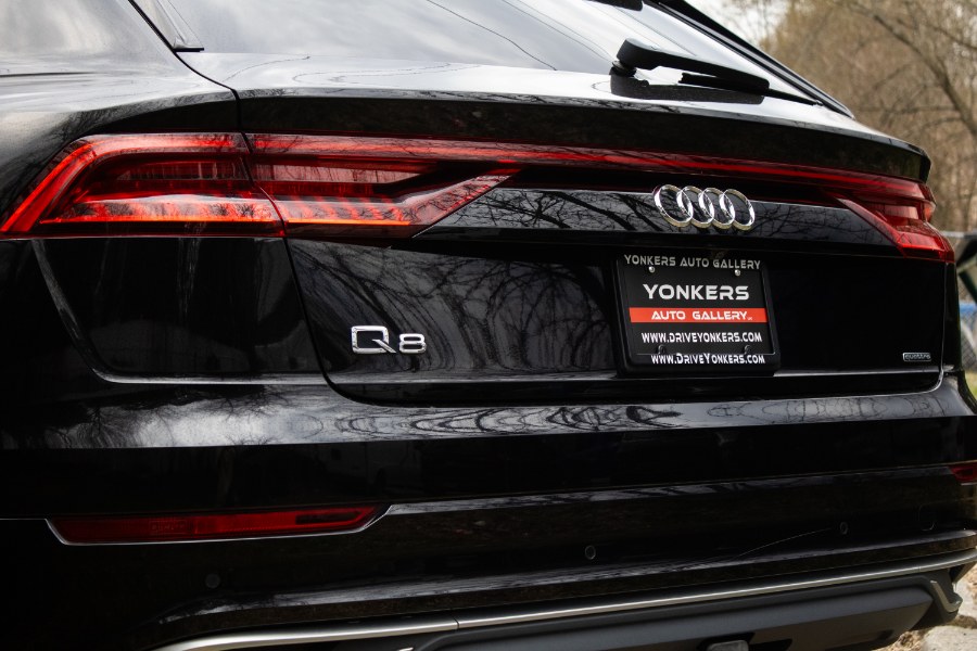 2019 Audi Q8 Premium Plus 55 TFSI quattro, available for sale in Flushing, New York | Silverline Auto Group. Flushing, New York 2019 Audi Q8 Premium Plus 55 TFSI quattro, available for sale in Flushing, New York | Silverline Auto Group. Flushing, New York