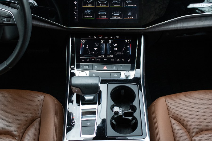 2019 Audi Q8 Premium Plus 55 TFSI quattro, available for sale in Flushing, New York | Silverline Auto Group. Flushing, New York 2019 Audi Q8 Premium Plus 55 TFSI quattro, available for sale in Flushing, New York | Silverline Auto Group. Flushing, New York