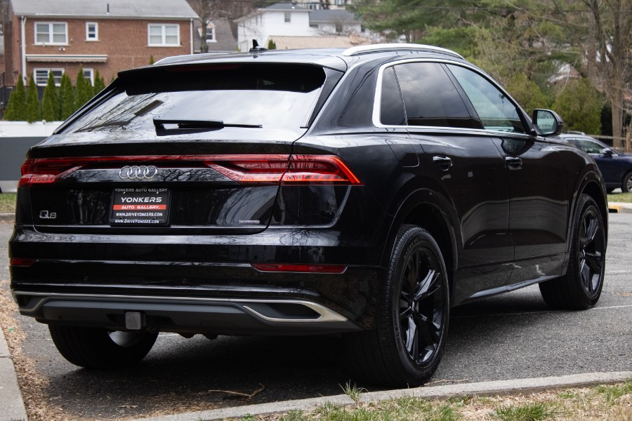 2019 Audi Q8 Premium Plus 55 TFSI quattro, available for sale in Flushing, New York | Silverline Auto Group. Flushing, New York 2019 Audi Q8 Premium Plus 55 TFSI quattro, available for sale in Flushing, New York | Silverline Auto Group. Flushing, New York