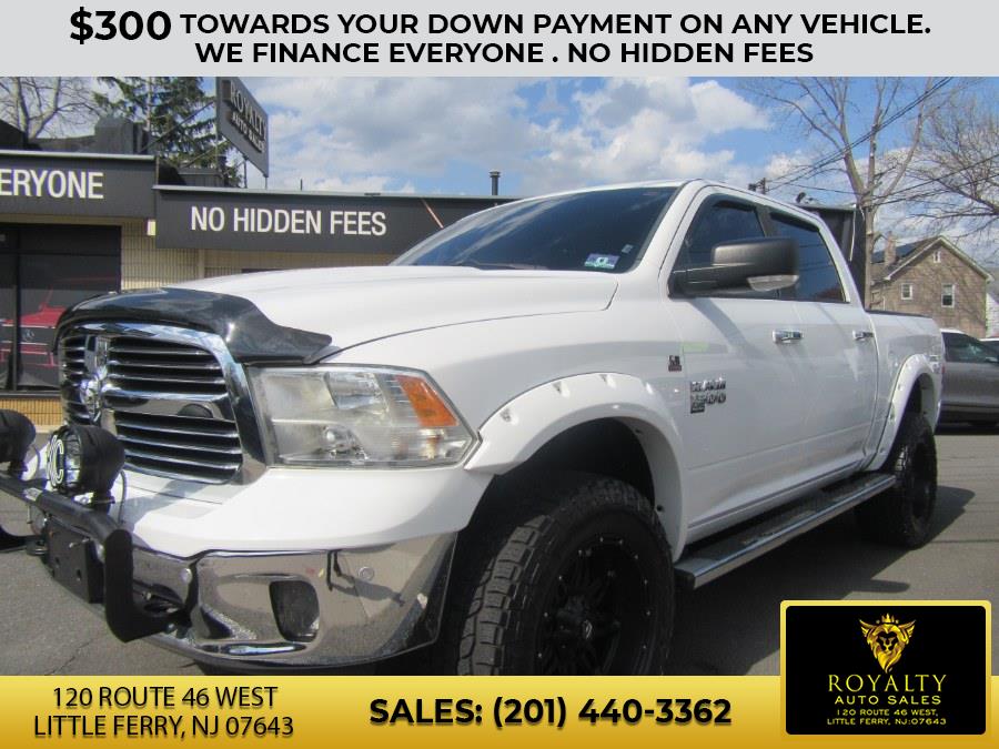 2014 Ram 1500 4WD Crew Cab 140.5" Big Horn, available for sale in Little Ferry, New Jersey | Royalty Auto Sales. Little Ferry, New Jersey 2014 Ram 1500 4WD Crew Cab 140.5" Big Horn, available for sale in Little Ferry, New Jersey | Royalty Auto Sales. Little Ferry, New Jersey